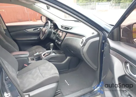 2016 Nissan Rogue Sv из США, поврежденный, VIN KNMAT2MT7GP656371